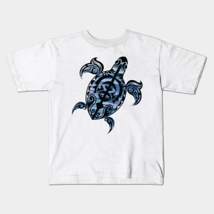 Sea turtle tribal Kids T-Shirt